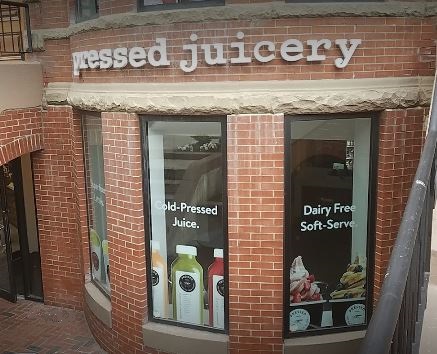 Pressed Juicery in Boston after professional cleaning from Champion Cleaning